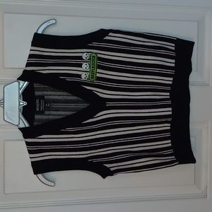 Beetlejuice sweater vest